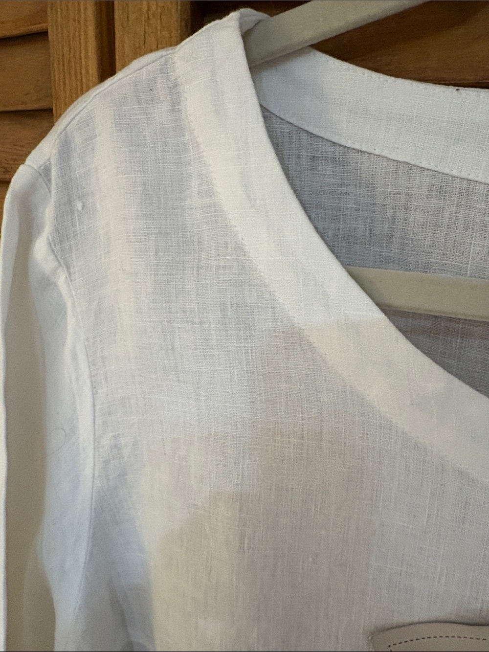 FLAX LINEN TOP - Picture 4 of 4